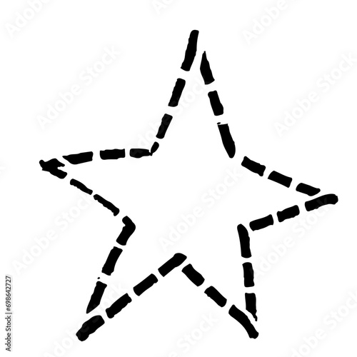 Star Hand Drawn Element 7