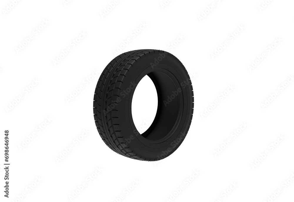 tire angle view without shadow 3d render tire angle view without shadow 3d render