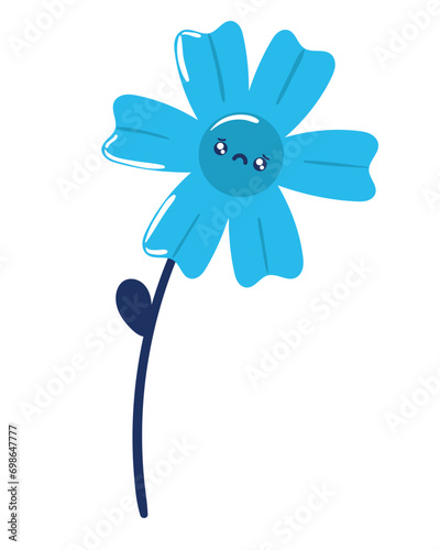 blue monday flower