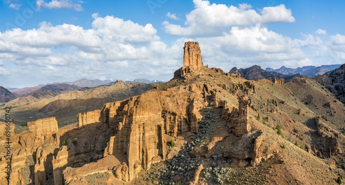 Photos The Holy City rock formations on the Cody Road to Yellowstone National Park - Wy
