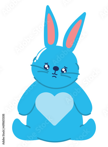 blue monday rabbit