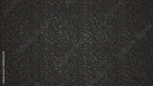 Texture material background Hexa Black excessive Tiles 1 photo