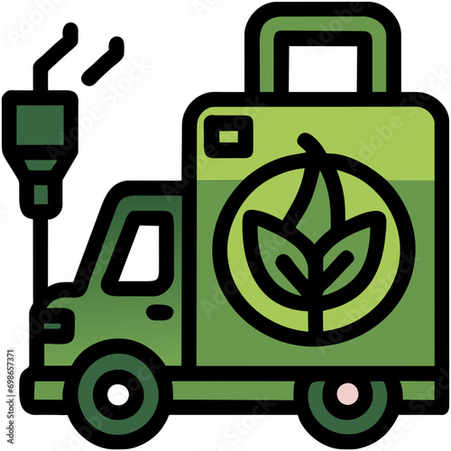 Alternative fuels vektor icon illustation