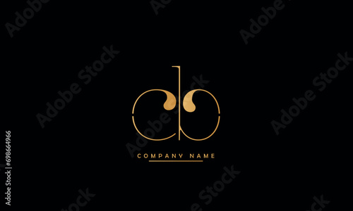 CB, BC, C, B Abstract Letters Logo Monogram