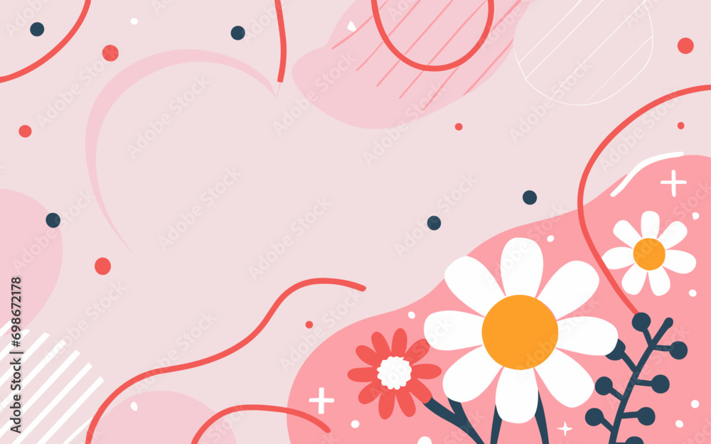 Valentine's day, women's day, spring abstract background poster with copy space. Good for postcards, email header, wallpaper, banner, events, covers, advertising, and more. Valentine's day, women's day, spring abstract background poster with copy space. Good for postcards, email header, wallpaper, banner, events, covers, advertising, and more.
