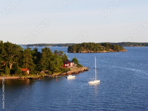 Photography Auf der Ostsee in der Nähe von Stockholm