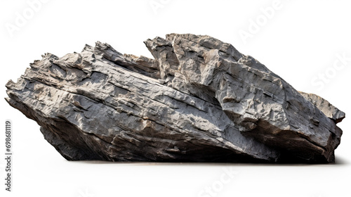 Heavy rock. Isolated on white background