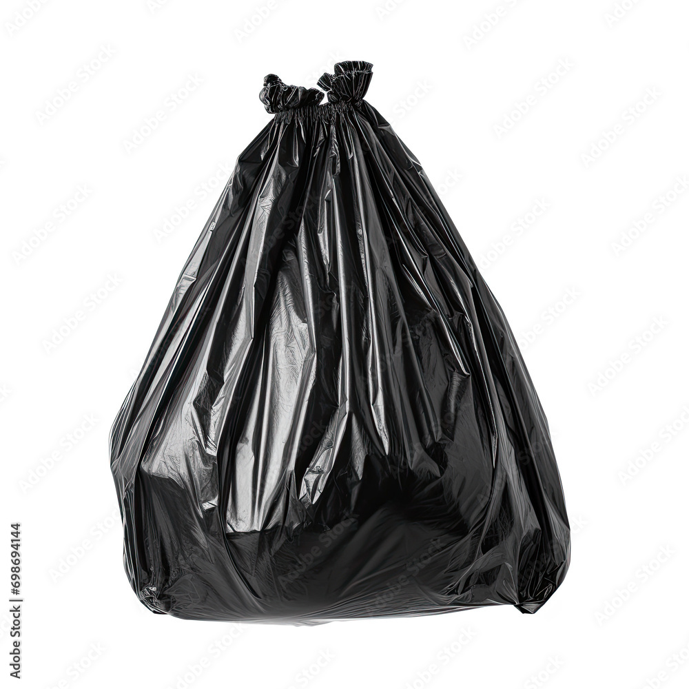 Garbage Bag. Isolated on white background