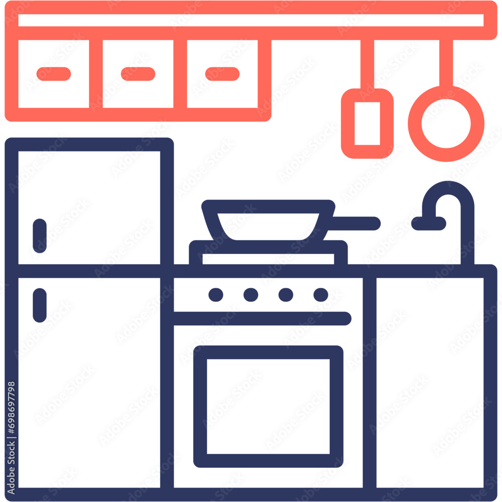 Kitchen Table Icon Kitchen Table Icon