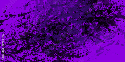 Purple cosmic background wall background aquarelle painted spit on wall spray paint watercolor on splatter splashes liquid color water ink,backdrop surface galaxy view. 