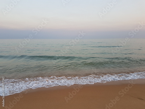 beach and sea (ID: 698717362)