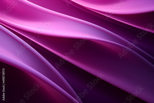 Futuristic allure Tender dark pink and purple wavy surface design