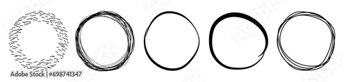 decorative element, blank for design, monochrome ring frame, place for text