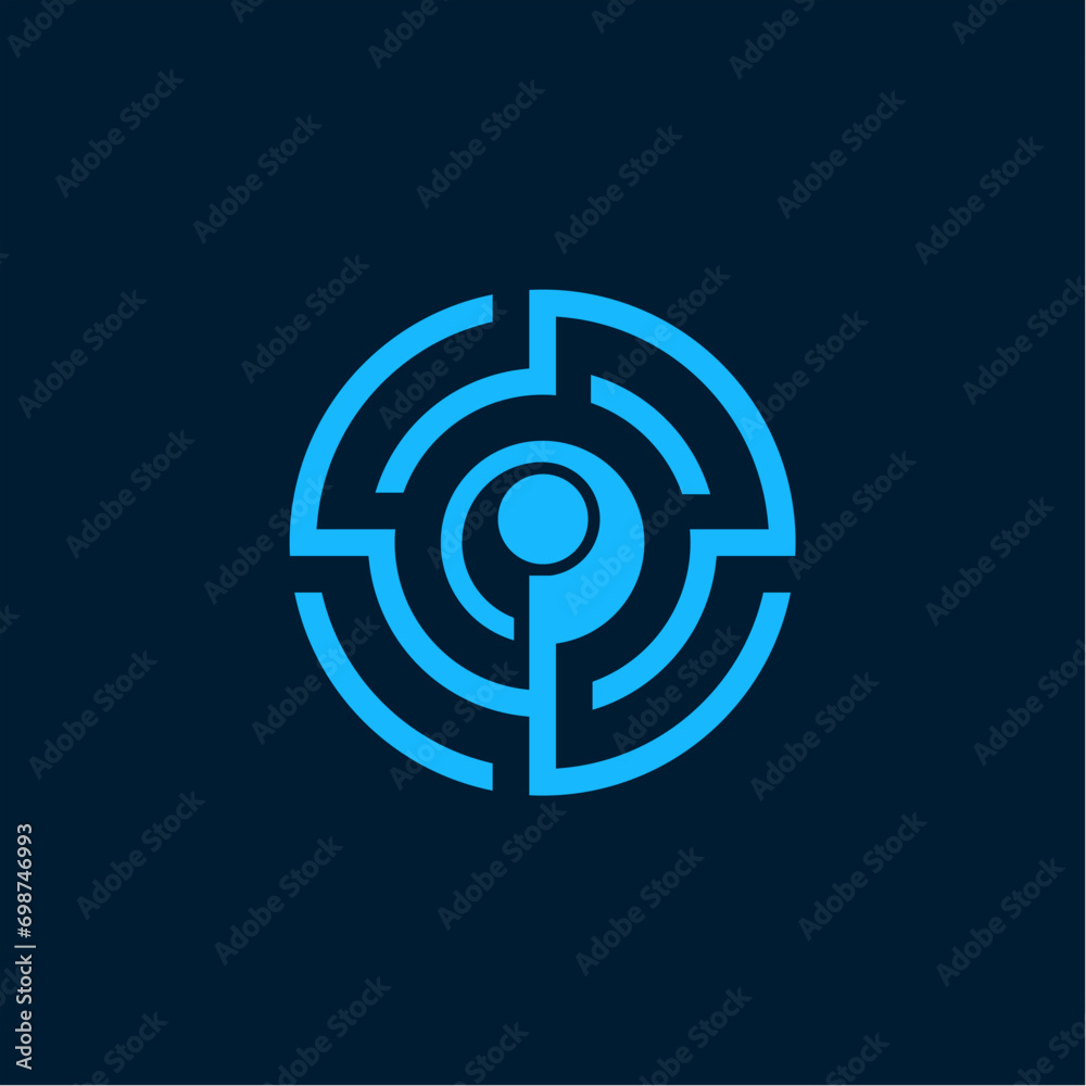 Circle Technology Logo Design Template Circle Technology Logo Design Template