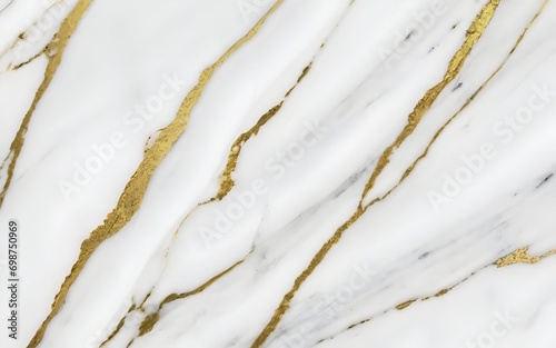 Thassos Marble Texture Background Illustration Art Generative AI.