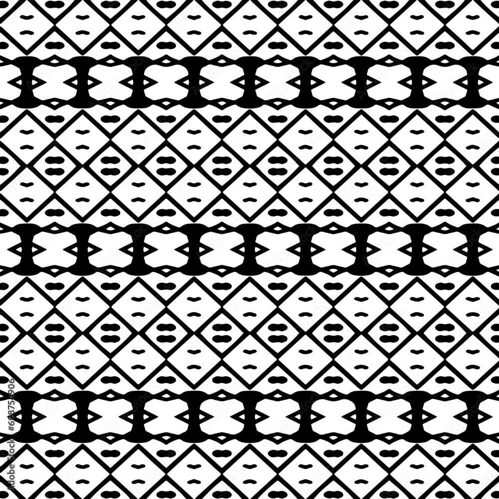 Abstract Shapes.Vector seamless black and white pattern.Design element for prints, decoration, cover, textile, digital wallpaper, web background, wrapping paper, clothing, fabric, packaging, cards. Abstract Shapes.Vector seamless black and white pattern.Design element for prints, decoration, cover, textile, digital wallpaper, web background, wrapping paper, clothing, fabric, packaging, cards.
