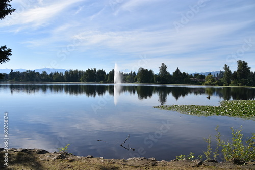 Fountain of the lake