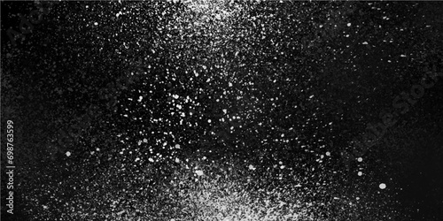 White Black splatter splashes powder on spray paint vivid textured,water splash water ink glitter art.watercolor on.splash paint aquarelle painted galaxy view. © mr Vector
