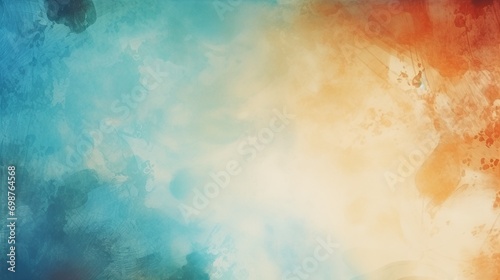 Watercolor abstract background photo