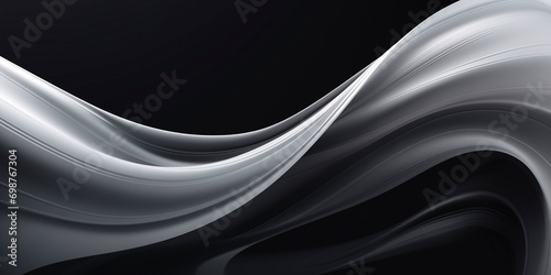 Modern abstract background with smooth lines and steady gradient for websites.