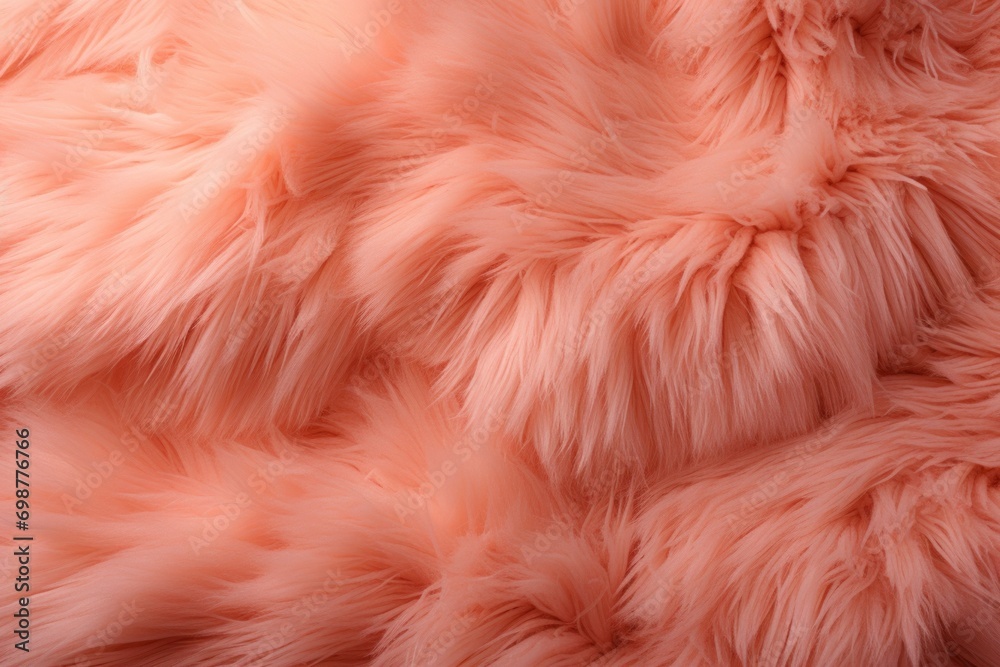Wool closeup, peach fuzz trendy color concept. Background with selective focus and copy space Wool closeup, peach fuzz trendy color concept. Background with selective focus and copy space