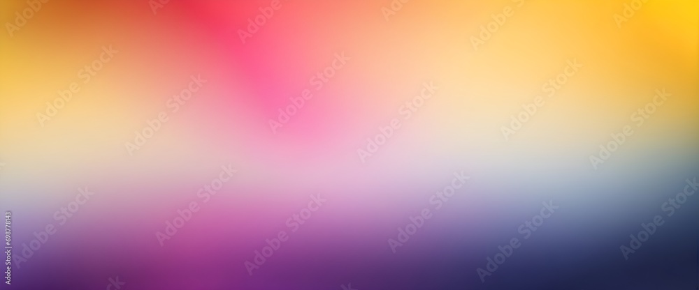 Blurred Soft Background Wallpaper in Yellow Navy Blue Purple Red Gradient Colors