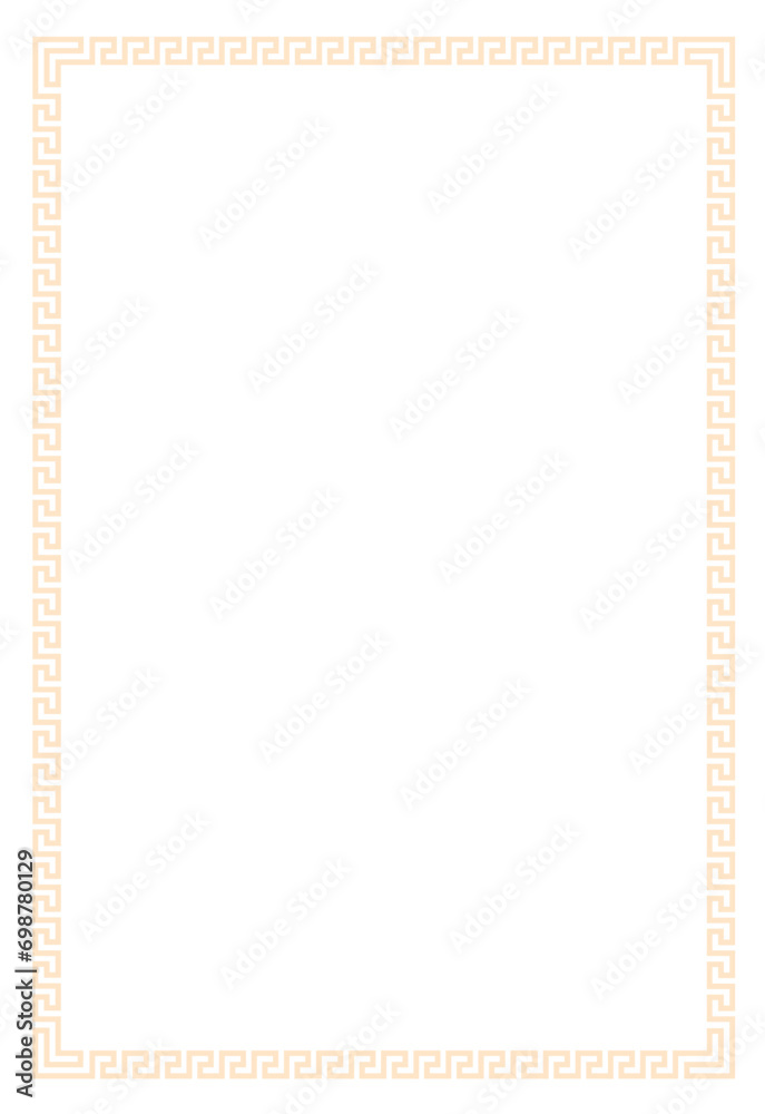 Frame for your text or photo vintage frame with ornament vector illustration