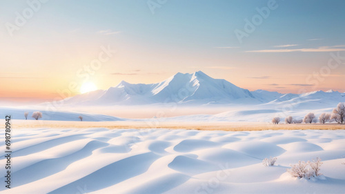 winter landscape in the mountains © Snap Stock Gallery