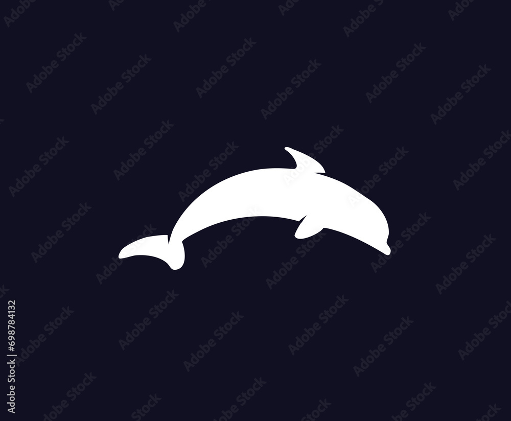 dolphin logo or dolphin vector dolphin logo or dolphin vector