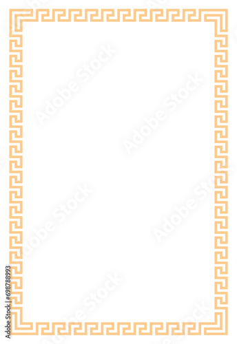 Frame for your text or photo vintage frame with ornament vector illustration