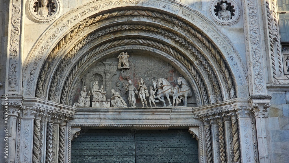 Obraz premium Como Cathedral, Como City, Lake Como, Lombardy, Italy