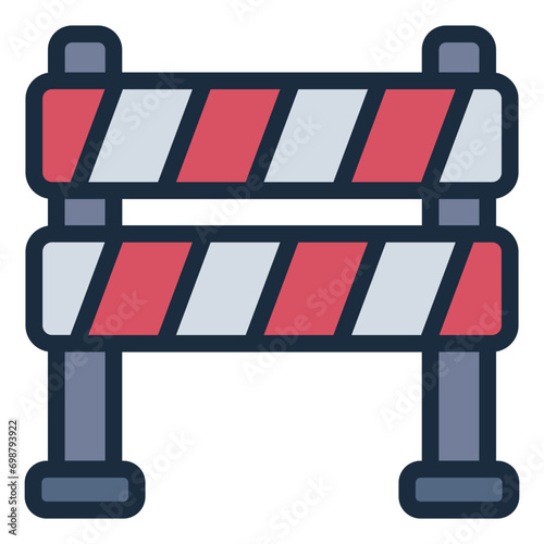 Road Barrier icon