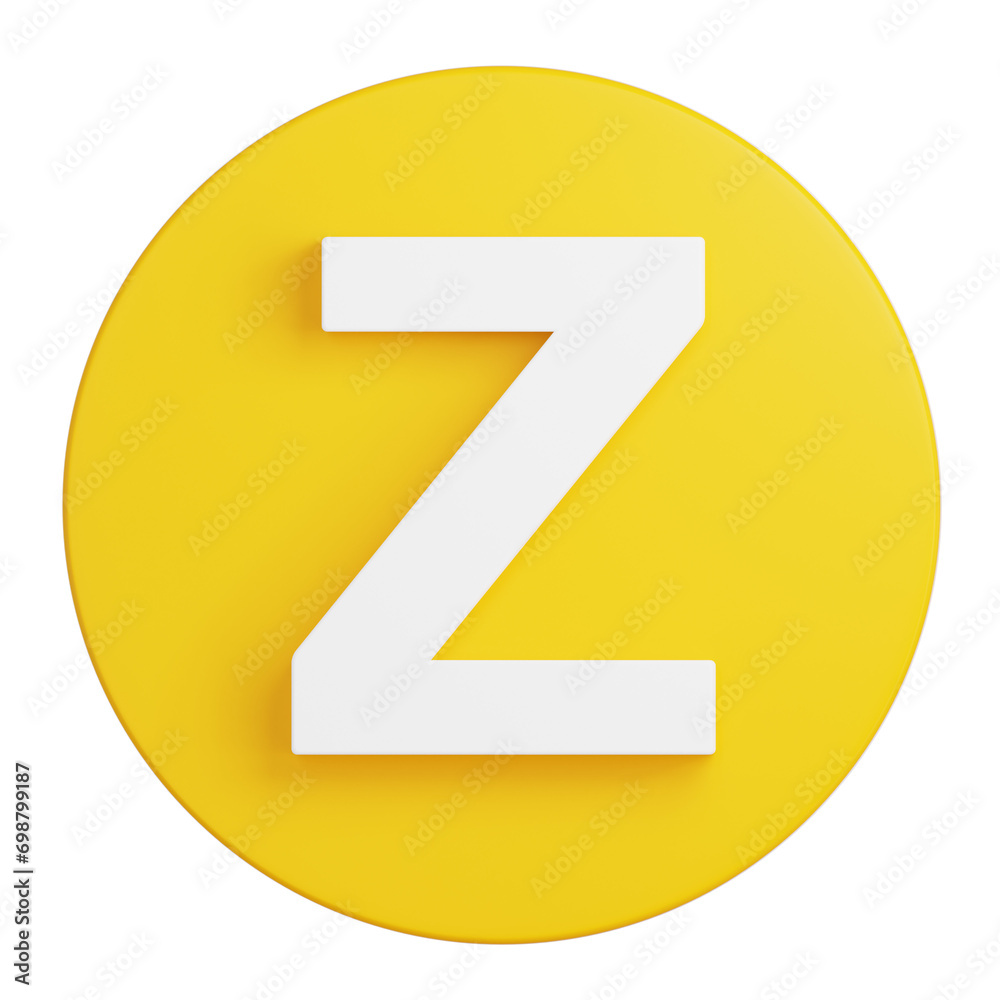 3d alphabet Z 3d alphabet Z