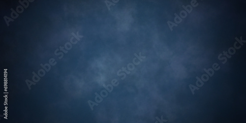 dark blue background with smoke