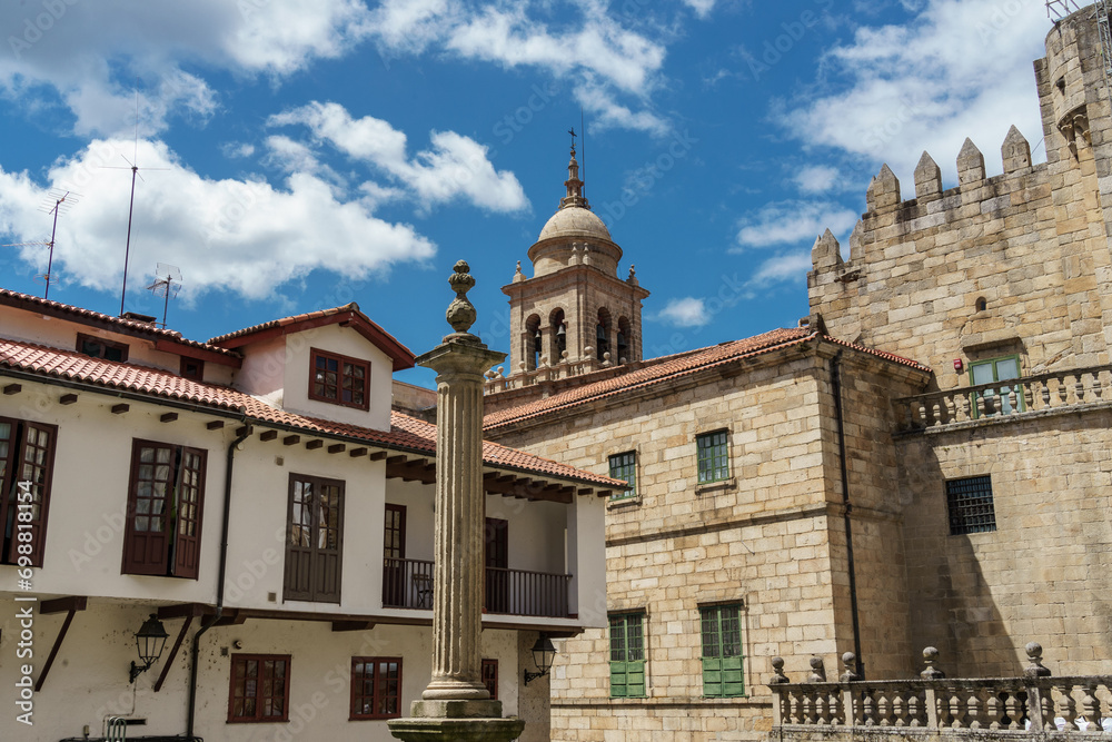 Orense historic town on galicia