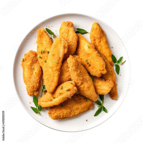 Plate of Cornmeal Crusted F...