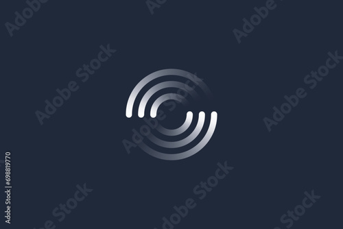 circle logo design vector template