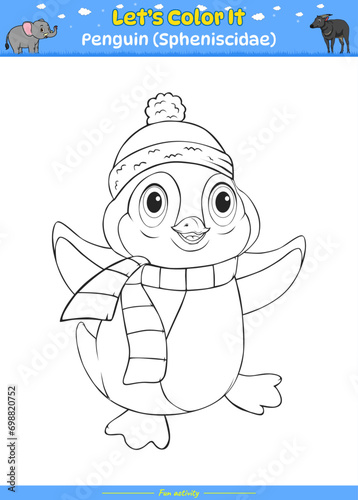 Lets color it Penguin