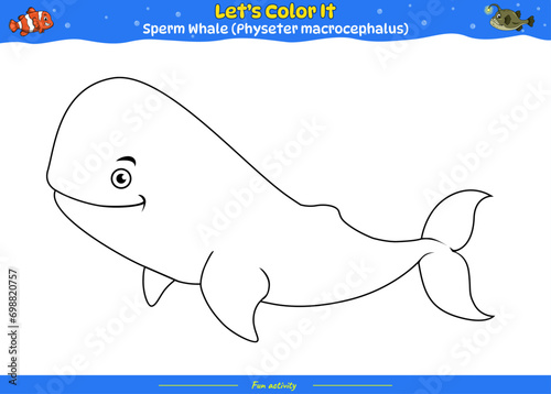 Lets color it Sperm Whale