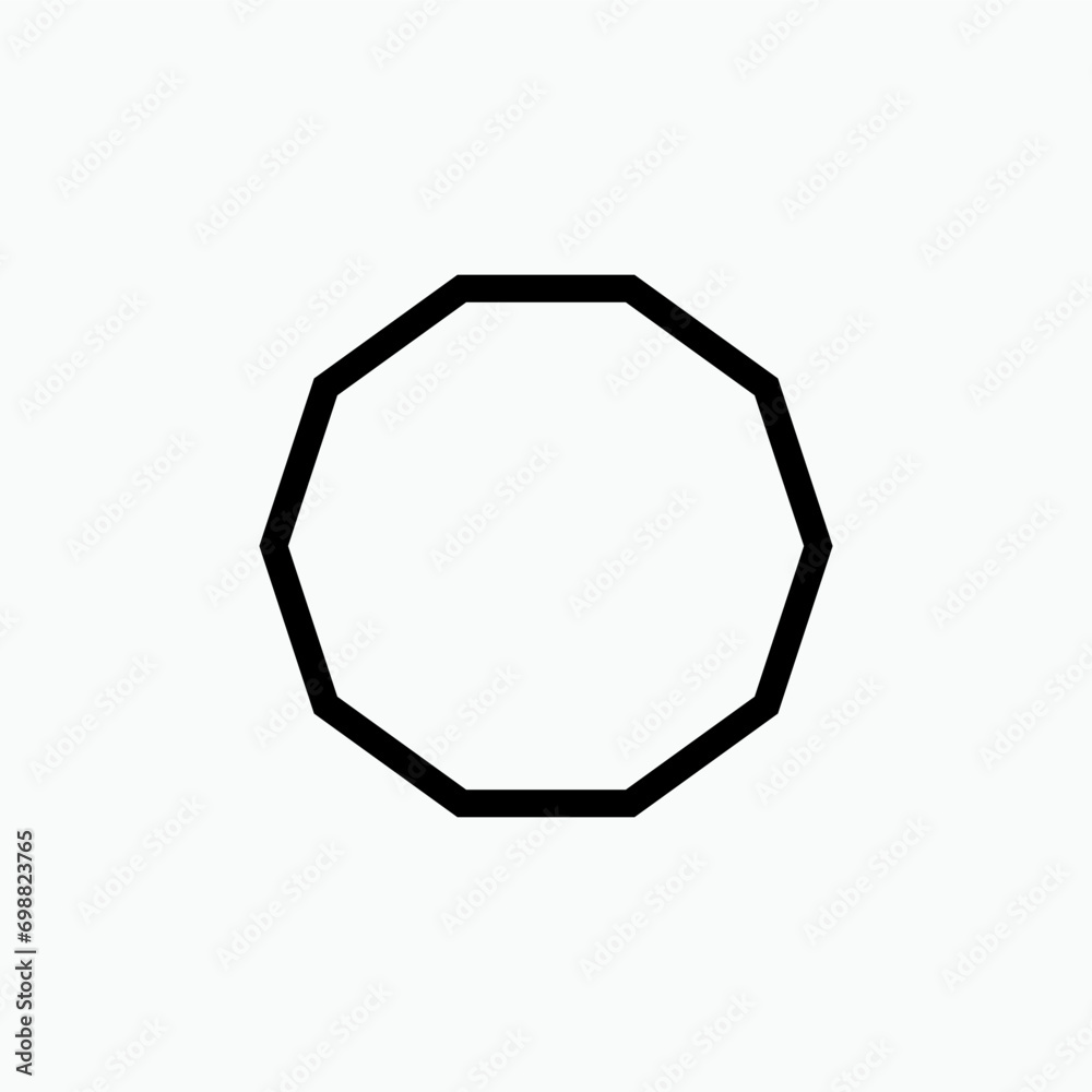 Basic Shapes Icon. Geometric Forms Symbol. Basic Shapes Icon. Geometric Forms Symbol.
