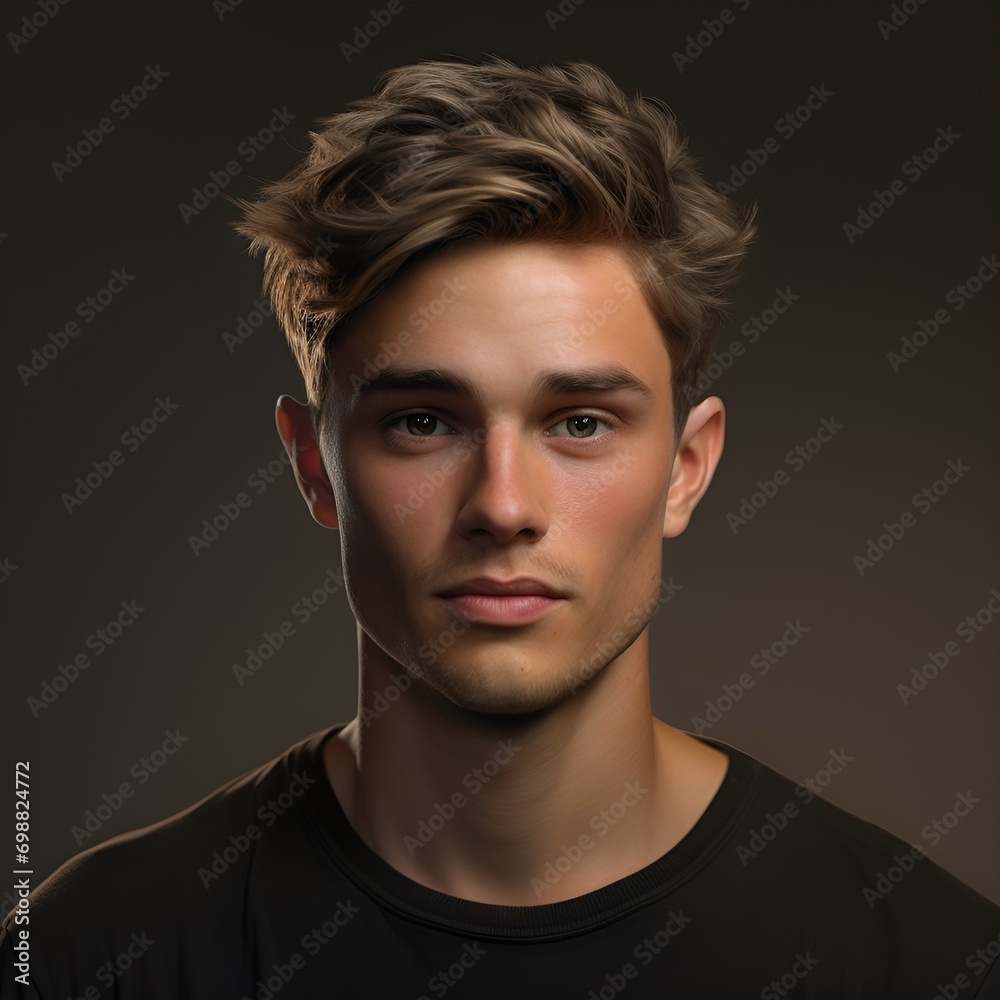 Young handsome man Young handsome man