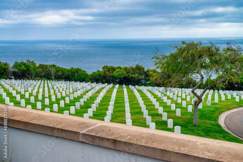 Fort Rosecrans National Cemetery in San Diego, California photo