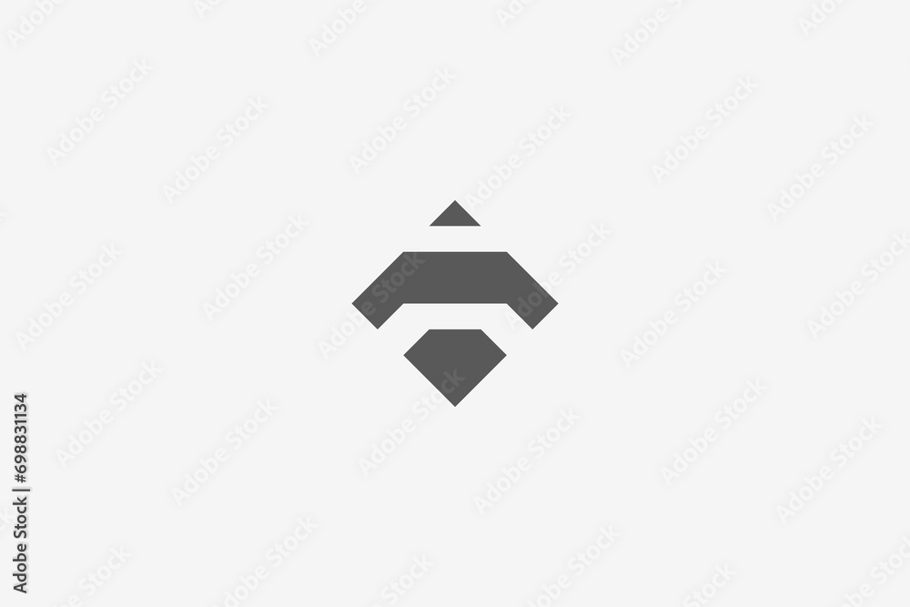 Illustration vector graphic of abstract simple diamond. Good for logo Illustration vector graphic of abstract simple diamond. Good for logo