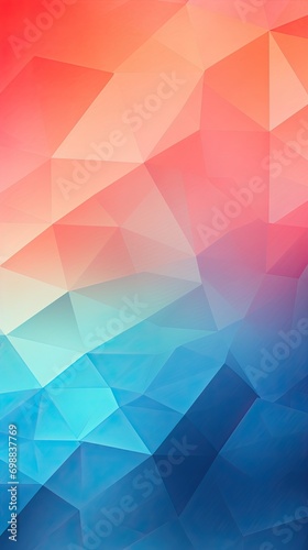 Multicolor Digital Minimalist Abstract Mono Color Geometric Vertical App Wallpaper or Website Background