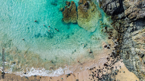 Praia do Cachorro - Fernando de Noronha - PE - Foto de drone 