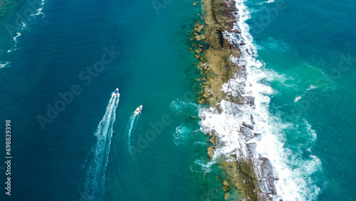 Praia do francês - Foto de drone 