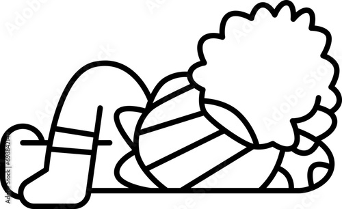 laying  icon