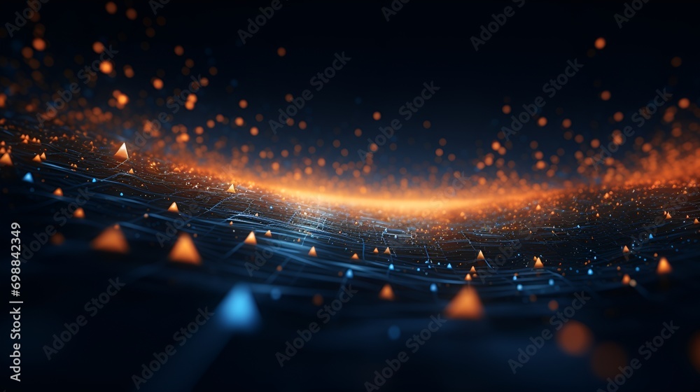 3D Render Digital Code Particles Forming Abstract Patterns, Digital Code, Particles, Abstract 3D Render Digital Code Particles Forming Abstract Patterns, Digital Code, Particles, Abstract