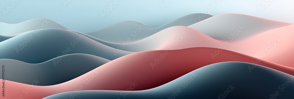 Obraz premium 3D Render Geometric Background with Elements and Rich Textures