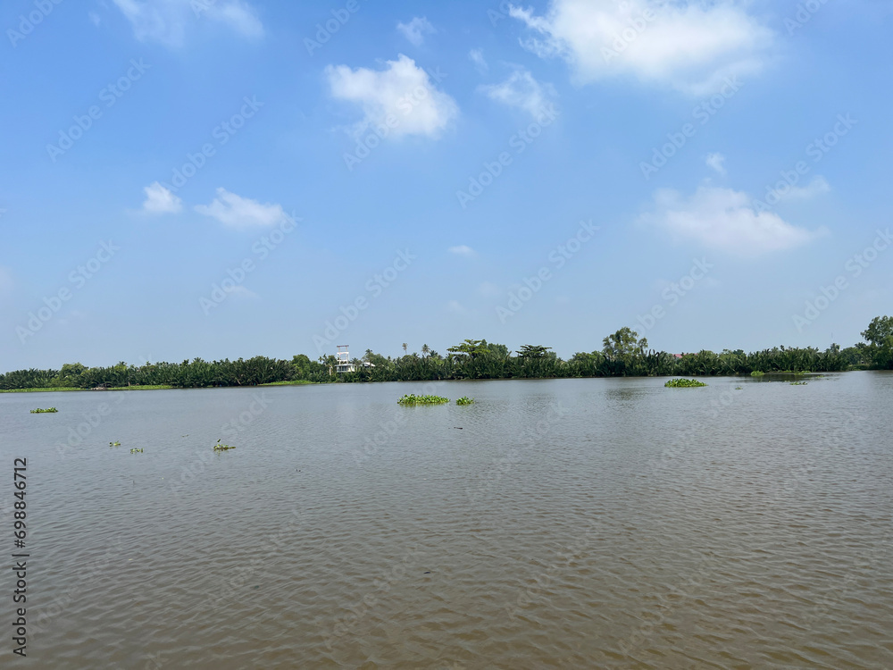 Bangprakong river in chachoengsao thailand Bangprakong river in chachoengsao thailand